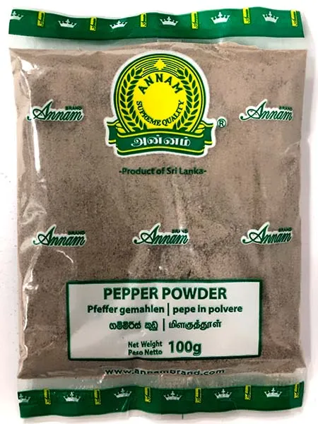 Annam – Black Pepper Powder (100g)