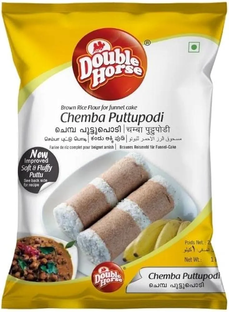 Double Horse – Chemba Puttu podi (1kg)