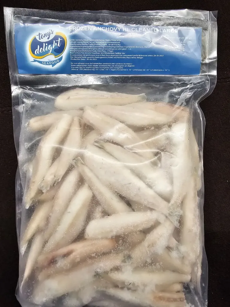 Tony's – Delight Anchovies (നെത്തോലി) 60/80 (770g)