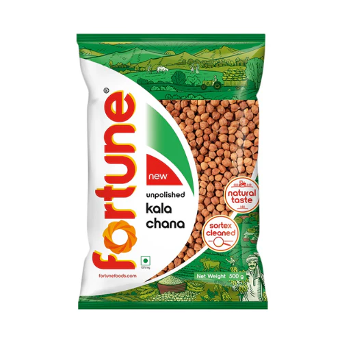Fortune Brown Chickpea / Kala Chana (500g)